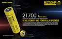 Battery: Nitecore NL2150HPi, Rechargeable 27100 Li-ion, 3.6V 5000mAh, Discharge current max 15A