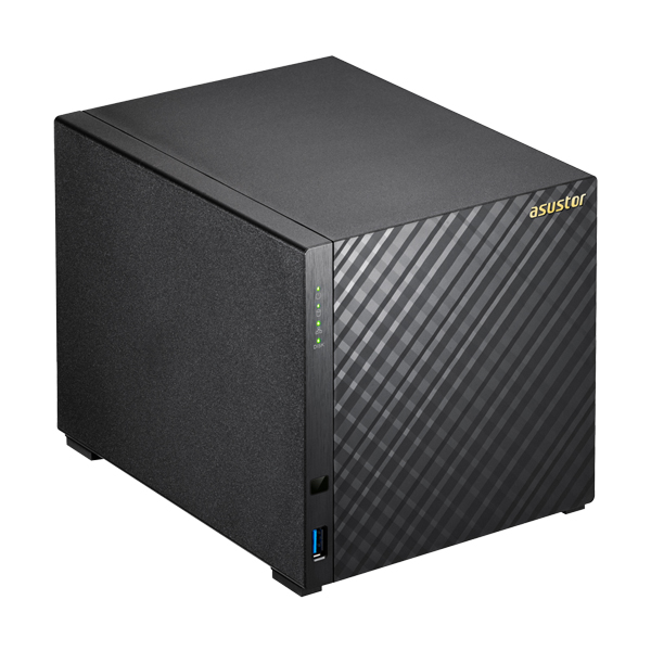 NAS: Asustor AS1004-V2, 4xSATA, Tower, High Capacity Home NAS