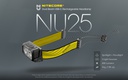 Flashlight: Nitecore NU25, Rechargeable Headlamp, 400 lumen, 64m