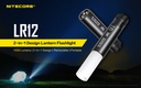 Flashlight: Nitecore LR12, Rechargeable, 1000 lumen, 166m