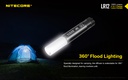 Flashlight: Nitecore LR12, Rechargeable, 1000 lumen, 166m