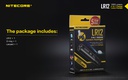 Flashlight: Nitecore LR12, Rechargeable, 1000 lumen, 166m