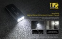 Flashlight: Nitecore TIP2, Rechargeable Metallic Keychain Light, 720 lumen, 93m