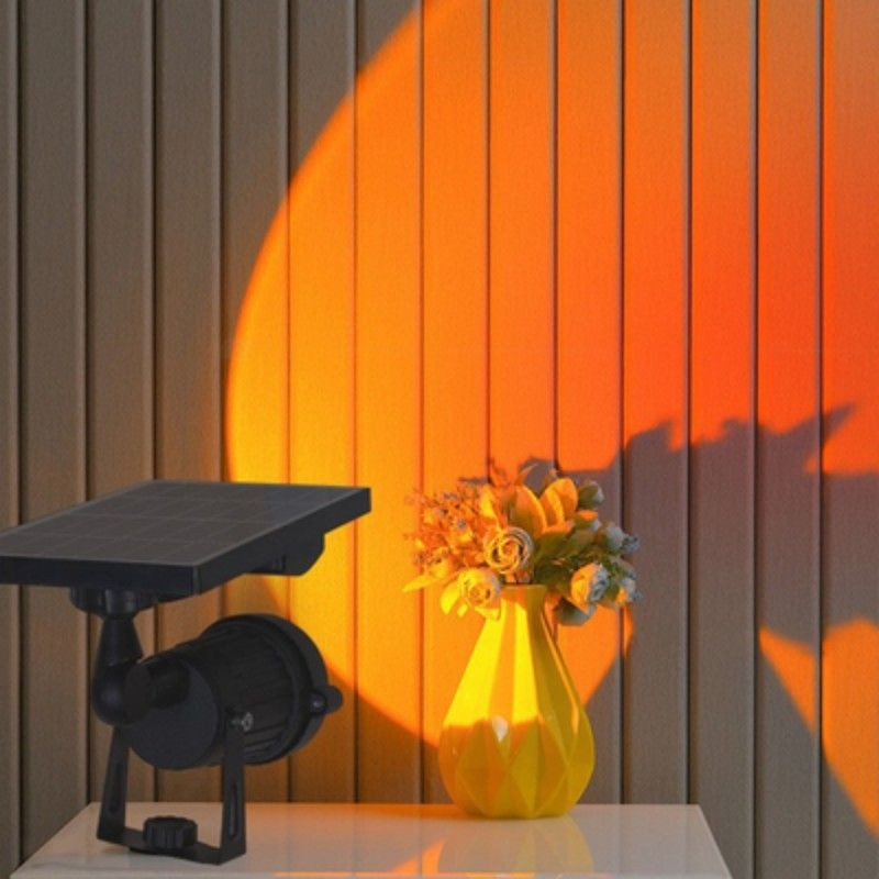 Solar sunset light