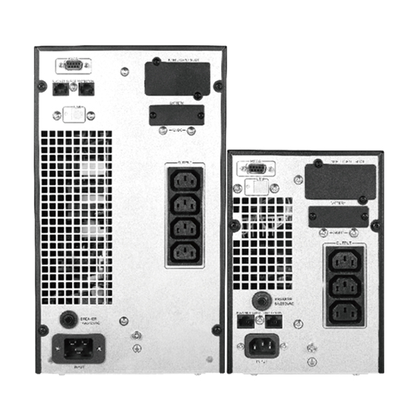 UPS: KSTAR MP1KS 1KVA/900W, 36V, include 3* 9AH battery, IEC output, With USB, SNMP slot(not include SNMP card)