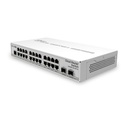 Router Switch: Mikrotik CRS326-24G-2S+RM Cloud Router Switch, 24xGE, 2xSFP+ , 800 MHz CPU, 512 MB RAM