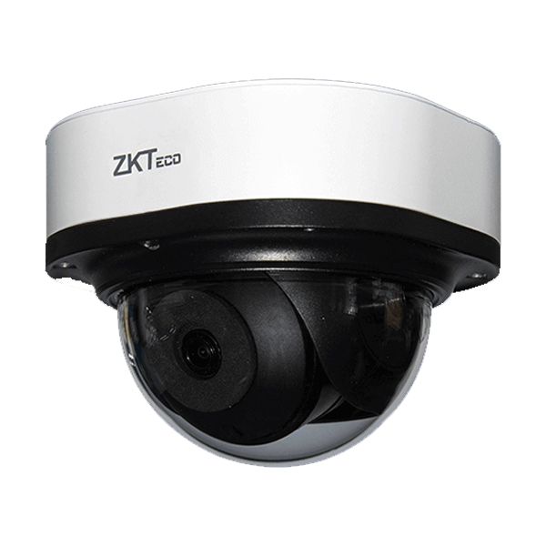 IP camera: Dome,ZKTEco DL-854N28B, 4MP, H.264/265/265+,IR30m, Motorized lens 2.8-12mm,PoE,Audio In,IP67,IK10