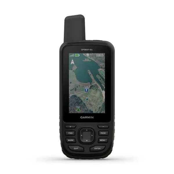 GPS: Garmin GPSMAP 66S, Multisatellite Handheld GPS with Sensors, 3" display, 16GB memory