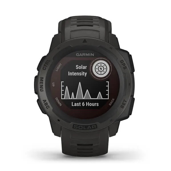 GPS Watch: Garmin Instinct Solar, Adventure Watch