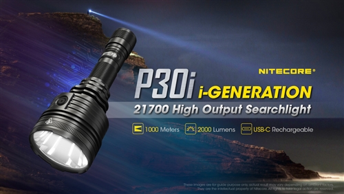 Flashlight: Nitecore P30i, Hunting Kit