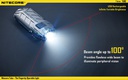Flashlight: Nitecore TUBE, Rechargeable Keychain Light, 45 lumen, 24m