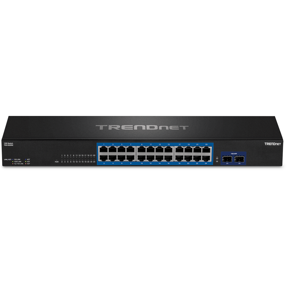 Trendnet TEG-30262 24-Port Gigabit Switch with 2x10G SFP+ slots