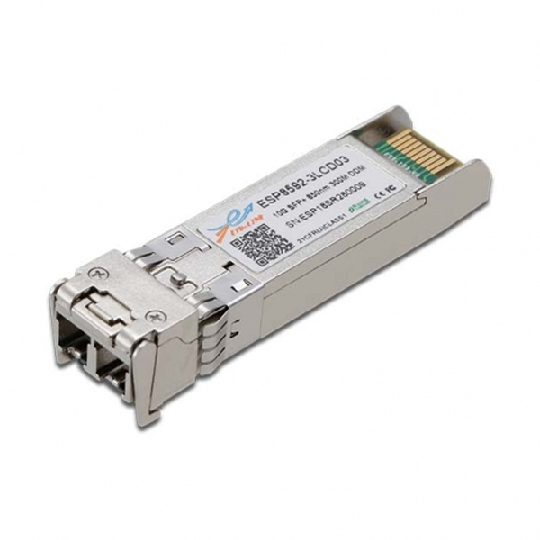 SFP+: ETU 10G MM 850nm 2core  300m, (Cisco 10GBASE-SR compatible)