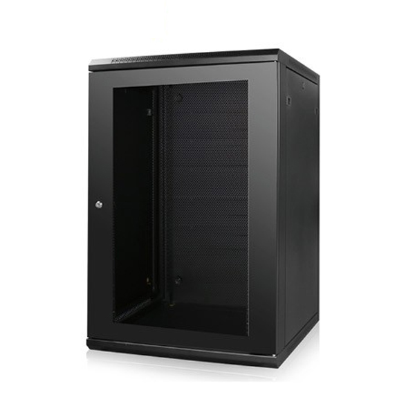 Rack: APCE 22U 19" 600x1000 Steel Door, Fan, Shelf