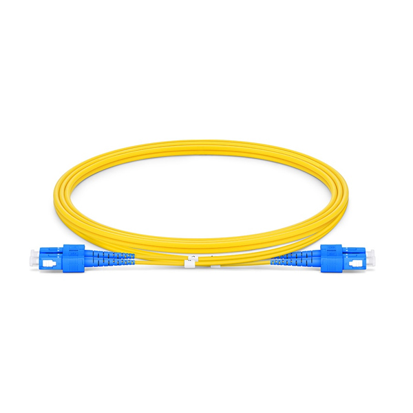 Fiber Patch Cord: SC-SC 9/125 UPC, SingleMode Duplex 2.0mm