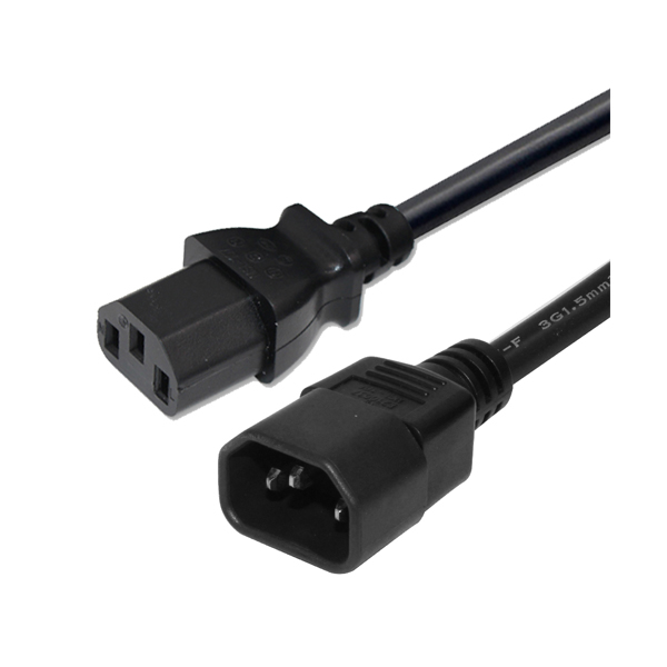 Power cord: IEC C13-C14, H05VV-F, 3G1.0mm2