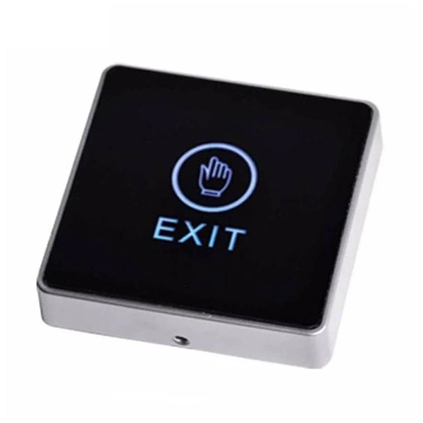 Access Control ACC: ZKTeco exit button EB3, NO/NC/COM with Blue/Green Light