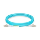 Fiber patch cord: LC-LC 50/125 UPC, Multimode OM3 Simplex 2.0mm