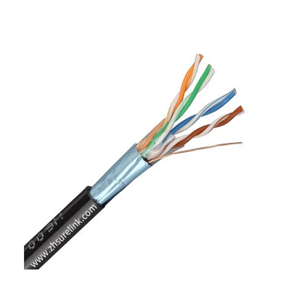 FTP Cable: Cat5e, Outdoor, 4pair, 0.51mm,Copper,Double jacket