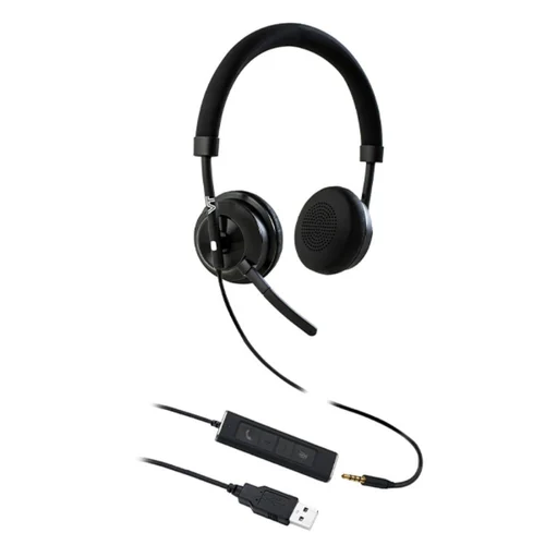 Headset: VT 8208UNC Operator Headset ,  3.5mm Jack+ USB