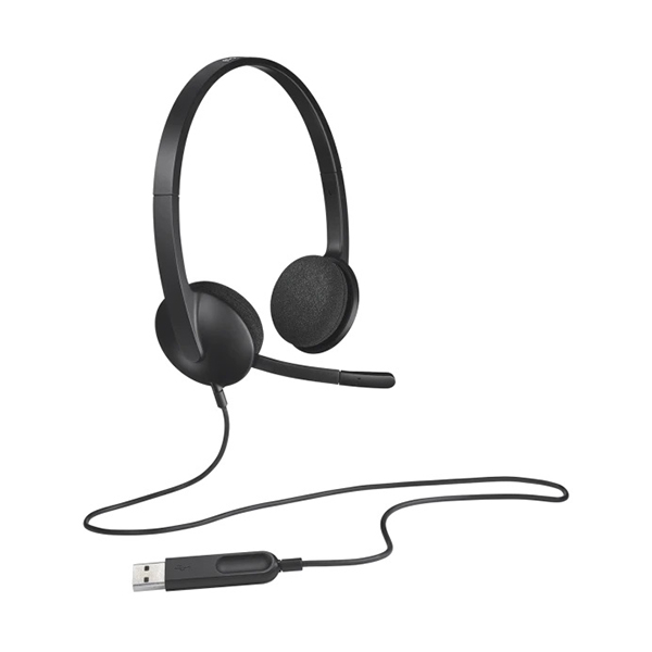 Logitech H340 Headset, USB, 180cm