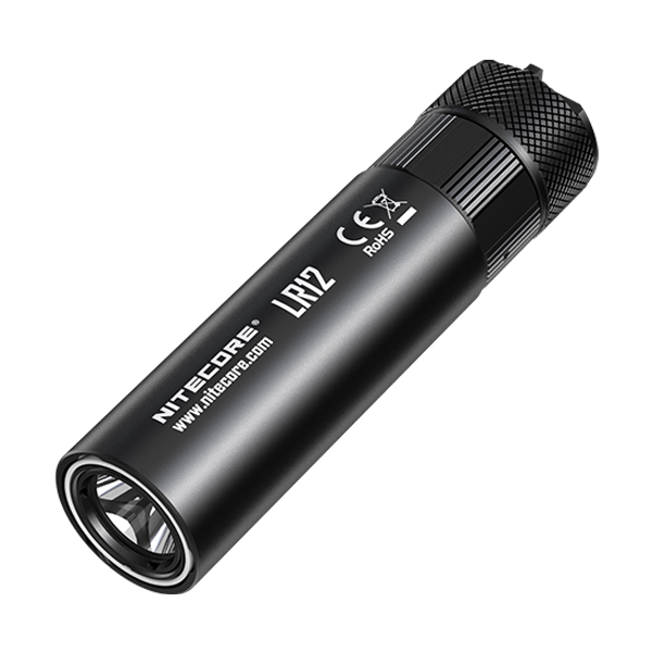 Flashlight: Nitecore LR12, Rechargeable, 1000 lumen, 166m