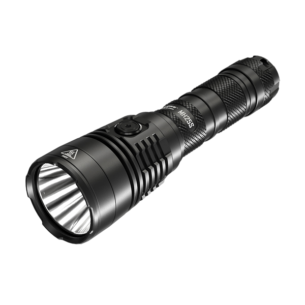 Flashlight: Nitecore MH25S Hunting Kit, Long Range Flashlight, 1800 lumen, 504m