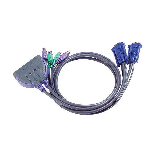 Aten CS62Z KVM Cable Integrated Switch