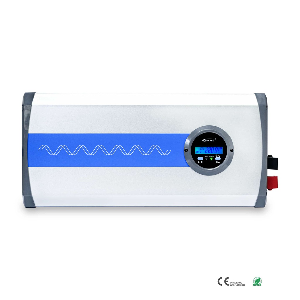 EPEVER Inverter: Pure sine wave inverter IP500-12-PLUS(T)G0,12V 500W