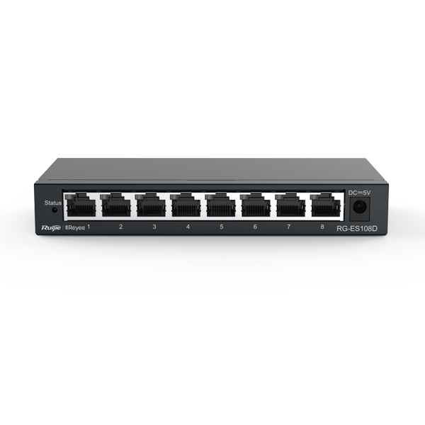 Reyee  Unmanaged Switch, Steel case