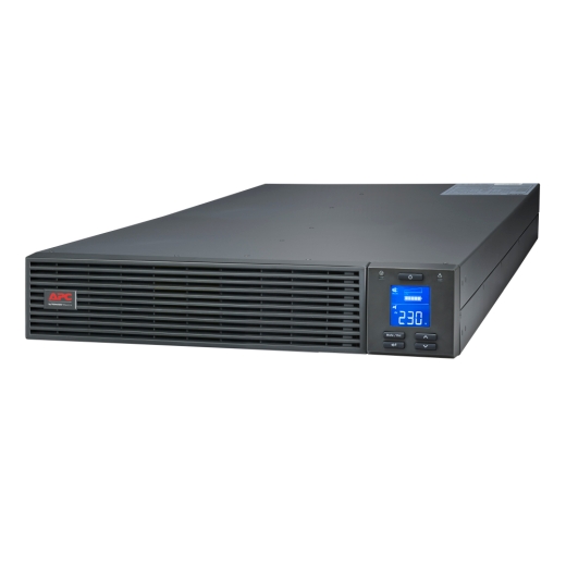 UPS: APC SRVPM10KRI Easy UPS On-Line, 10kVA/10kW, Rackmount 2U, 230V, 1x Hard wire 3-wire(1P+N+E) outlet, Intelligent Card Slot, LCD, No battery, W/O rail kit, ( SRV10KRI )