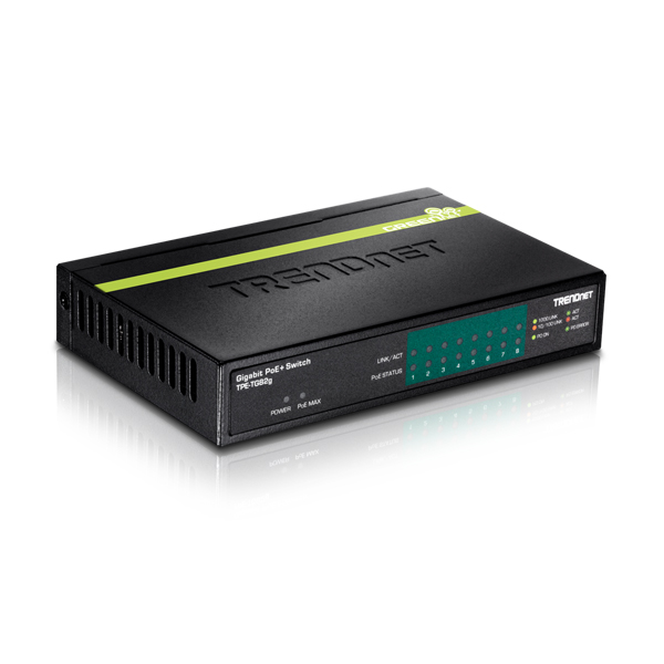 Trendnet TPE-TG82g 8-Port Gigabit PoE+ Switch