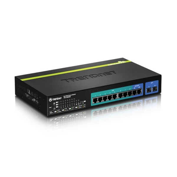 Trendnet TPE-1020WS 10-Port Gigabit Web Smart PoE+ Switch