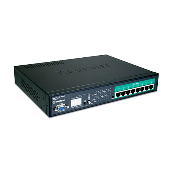 Trendnet TPE-80WS 8-Port Gigabit Web Smart PoE Switch