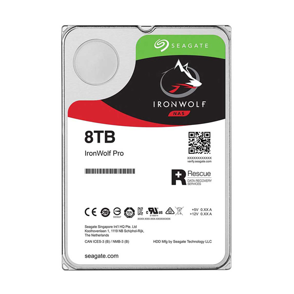 HDD: Seagate IronWolf, SATA3, for NAS