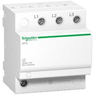 Low Voltage: Schneider A9L15582 IPF K 40 modular surge arrester - 3 poles - 340V