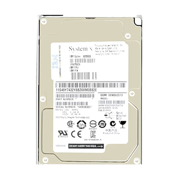 HDD: IBM 40K1041, 300GB, 3.5", SAS, 10Krpm