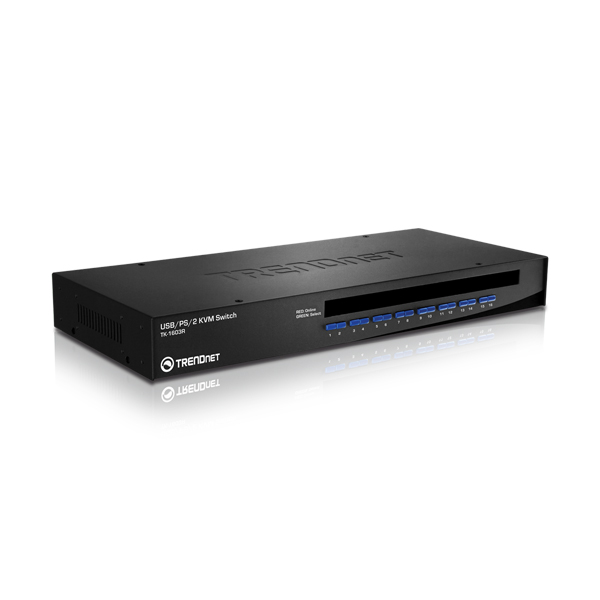 KVM Switch: Trendnet Rack Mount KVM Switch