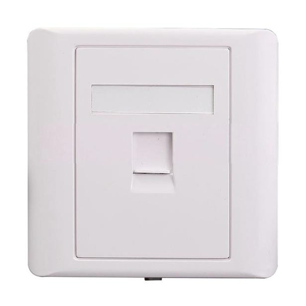 Outlet: APCE Faceplate 1xRJ45