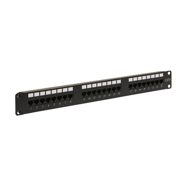 Patch Panel: APCE 19" 1U, with Cable management