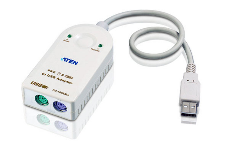 Aten UC100KMA PS/2 to USB Adapter with Mac support (30cm)