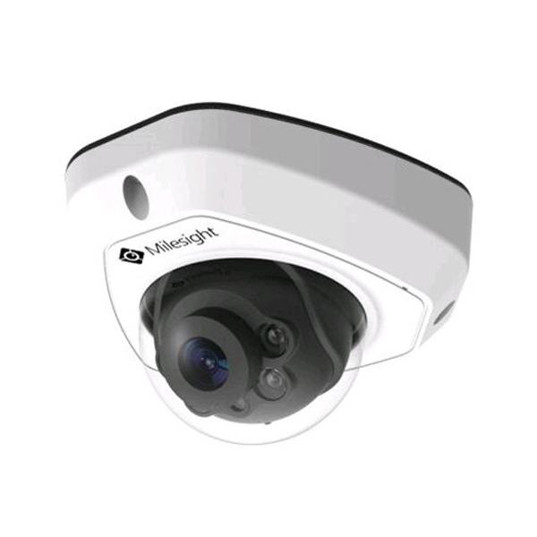 IP Camera: Milesight H.265+ Vandal-proof Mini Dome Network Camera