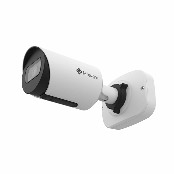 IP Camera: Milesight H.265+ Vandal-proof MS-C5364-PB Mini Bullet Network Camera