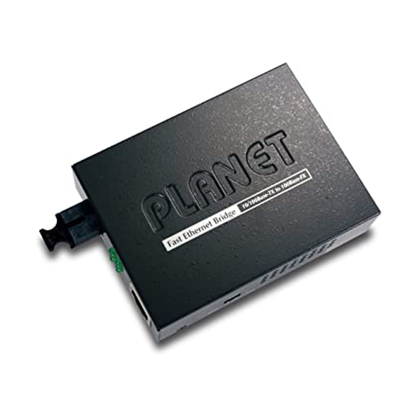 Media Converter: Planet FT-806B20, 1550nm, 10/100Mbps, BIDI, Single Mode, SC, 20km