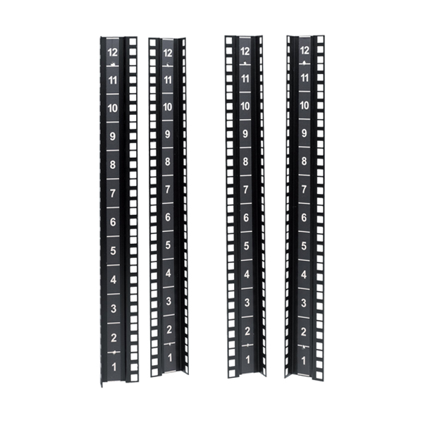 Rack Acc: APC AR4000MV12U, NetShelter CX Mini 12U Vertical Mounting Rail Kits