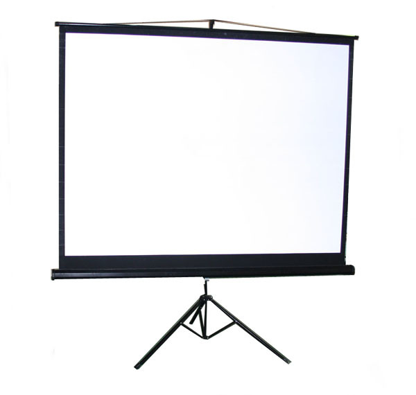 Projector Screen: 72 inch w/Tripod (146 x 112cm)