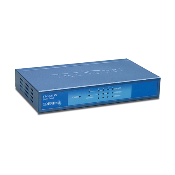 Switch: Trendnet TEG-S41SX, 5xGigabit Switch