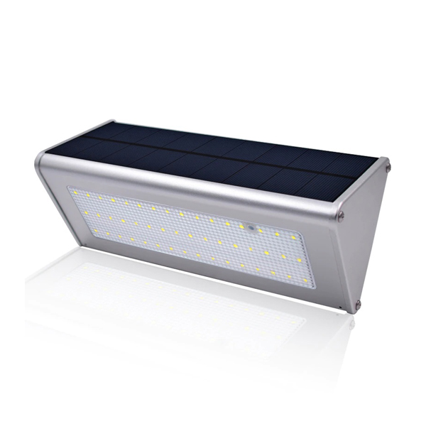 Flashlight: Lighting Aluminium Solar LED Wall Lamp