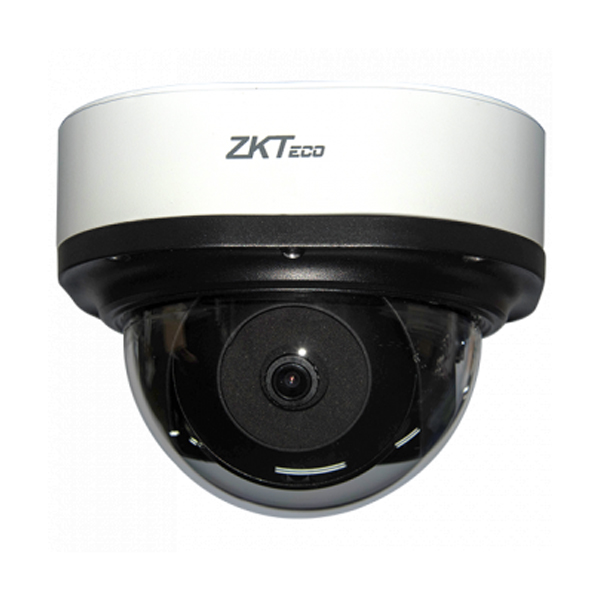 IP camera: Dome,ZKTEco DL-854N28B, 4MP, H.264/265/265+,IR30m, Motorized lens 2.8-12mm,PoE,Audio In,IP67,IK10